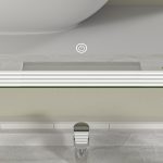 Oglinda baie 60x80 cu iluminare led. Control touch - imagine 4