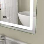 Oglinda baie 60x80 cu dezaburire. iluminare led - imagine 3