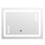 Oglinda baie 80x60 cu led si dezaburire 80-20-3-3 - imagine 2