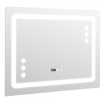 Oglinda baie 80x60 cu led si dezaburire 80-20-3-3 - imagine 3