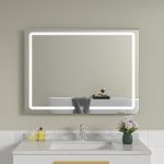 Oglinda baie cu led 80x60 Senzor touch