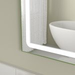 Oglinda baie cu led 80x60 Senzor touch - imagine 3