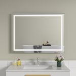 Oglinda baie 100x70 cu iluminare led. Senzor touch