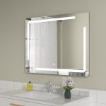 Oglinda baie 80x60 cu touch. Iluminare led - imagine 2