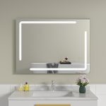 Oglinda baie 80x60 cu touch. Iluminare led