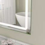 Oglinda baie 80x60 cu touch. Iluminare led - imagine 3