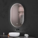 Oglinda baie cu led 60x90 reversibila. Trei tipuri de iluminare - imagine 6