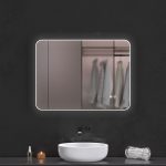 Oglinda baie cu led reversibila 60x80. Trei tipuri de iluminare - imagine 7