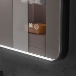 Oglinda baie cu led reversibila 60x80. Trei tipuri de iluminare - imagine 8
