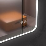 Oglinda baie cu led reversibila 60x80. Trei tipuri de iluminare - imagine 9