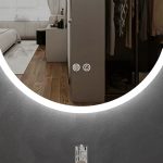 Oglinda baie cu led reversibila 90x65 - imagine 6