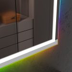 Oglinda baie cu led RGB si dezaburire 120x80 - imagine 12