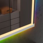 Oglinda baie cu led RGB si dezaburire 120x80 - imagine 13