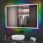 Oglinda baie cu led RGB si dezaburire 120x80 - imagine 16