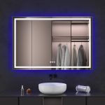 Oglinda baie cu led RGB si dezaburire 120x80 - imagine 5