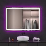 Oglinda baie cu led RGB si dezaburire 120x80 - imagine 7