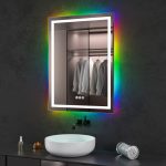 Oglinda baie cu led RGB si dezaburire 60x80 - imagine 3