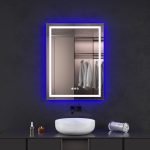 Oglinda baie cu led RGB si dezaburire 60x80 - imagine 5