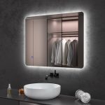 Oglinda baie cu led. Senzor touch 80-31-1 - imagine 3