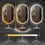 Oglinda baie cu led si dezaburire reversibila 60x100