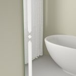 Oglinda baie led 60x80 ceas digital si dezaburire - imagine 4