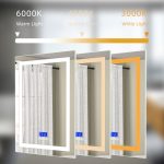 Oglinda baie led 60x80 bluetooth