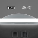 Oglinda baie led 80x60 cu oglinda cosmetica - imagine 4