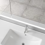 Oglinda baie led cu dulap suspendat 100x70x15 - imagine 5