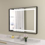 Oglinda baie led cu led si dezaburire 100x70 - imagine 2