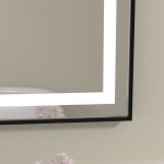 Oglinda baie led cu led si dezaburire 100x70 - imagine 3