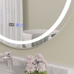 Oglinda baie rotunda cu led 90x90 - imagine 3