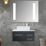 Oglinda baie 100x70 cu iluminare led. Control touch