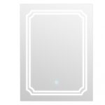 Oglinda baie cu led 60x80, senzor touch