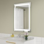 Oglinda cu led si dezaburire 60x80, senzor de miscare - imagine 4