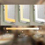 Oglinda cu led si dezaburire 60x80, senzor de miscare - imagine 9