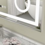 Oglinda baie 80x60 cu lupa. Functie dezaburire - imagine 3