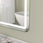 Oglinda baie led 80x60. Control touch - imagine 2