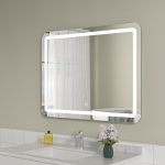 Oglinda baie led 80x60. Control touch - imagine 3