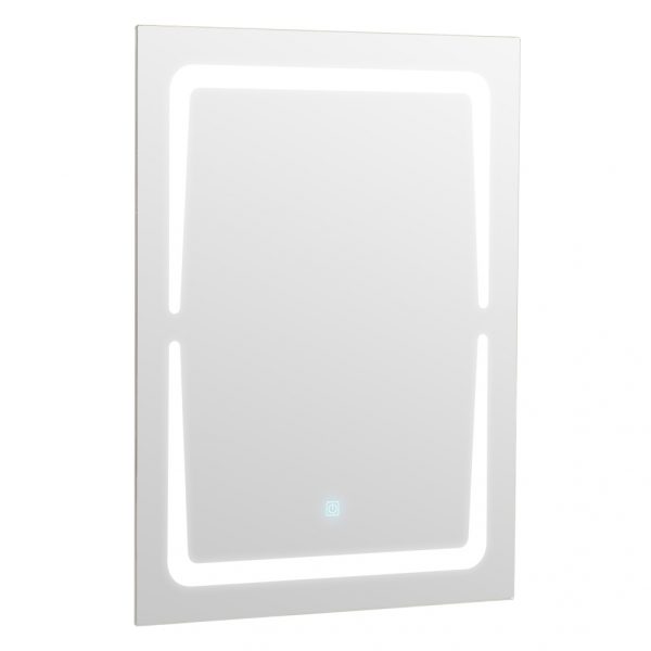 Oglinda de baie cu iluminare led 60x80