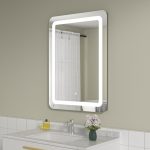 Oglinda baie cu led 60x80. Control touch - imagine 2