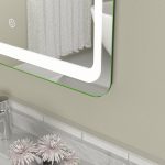 Oglinda baie cu led 60x80 senzor touch - imagine 3