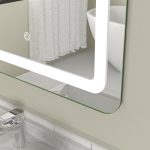 Oglinda baie cu led 60x80. Control touch - imagine 3