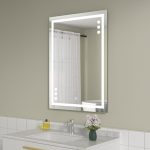 Oglinda baie led 60x80. Control touch - imagine 2