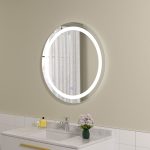Oglinda baie led rotunda 70x70 - imagine 2