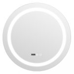 Oglinda baie 70x70 rotunda led si dezaburire - imagine 2