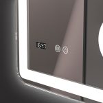 Oglinda baie led cu lupa si dezaburire 60x80 - imagine 3