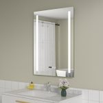 Oglinda baie led 60x80 cu dezaburire si ceas - imagine 2