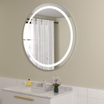 Oglinda baie rotunda 90x90 cu touch - imagine 2