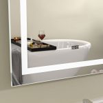 Oglinda baie led patrata 70x70 cu dezaburire - imagine 3