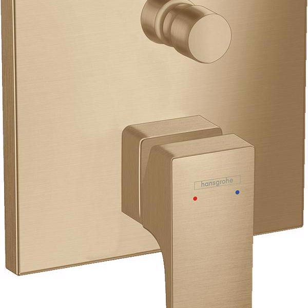 ORNAMENT BATERIE CADA/DUS METROPOL, CU DIVERTER (NECESITA IBOX), BRUSHED BRONZE